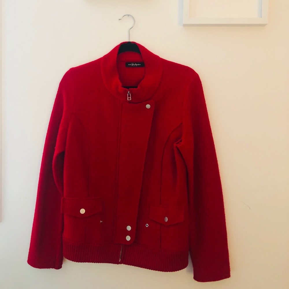 Vintage looking red vest